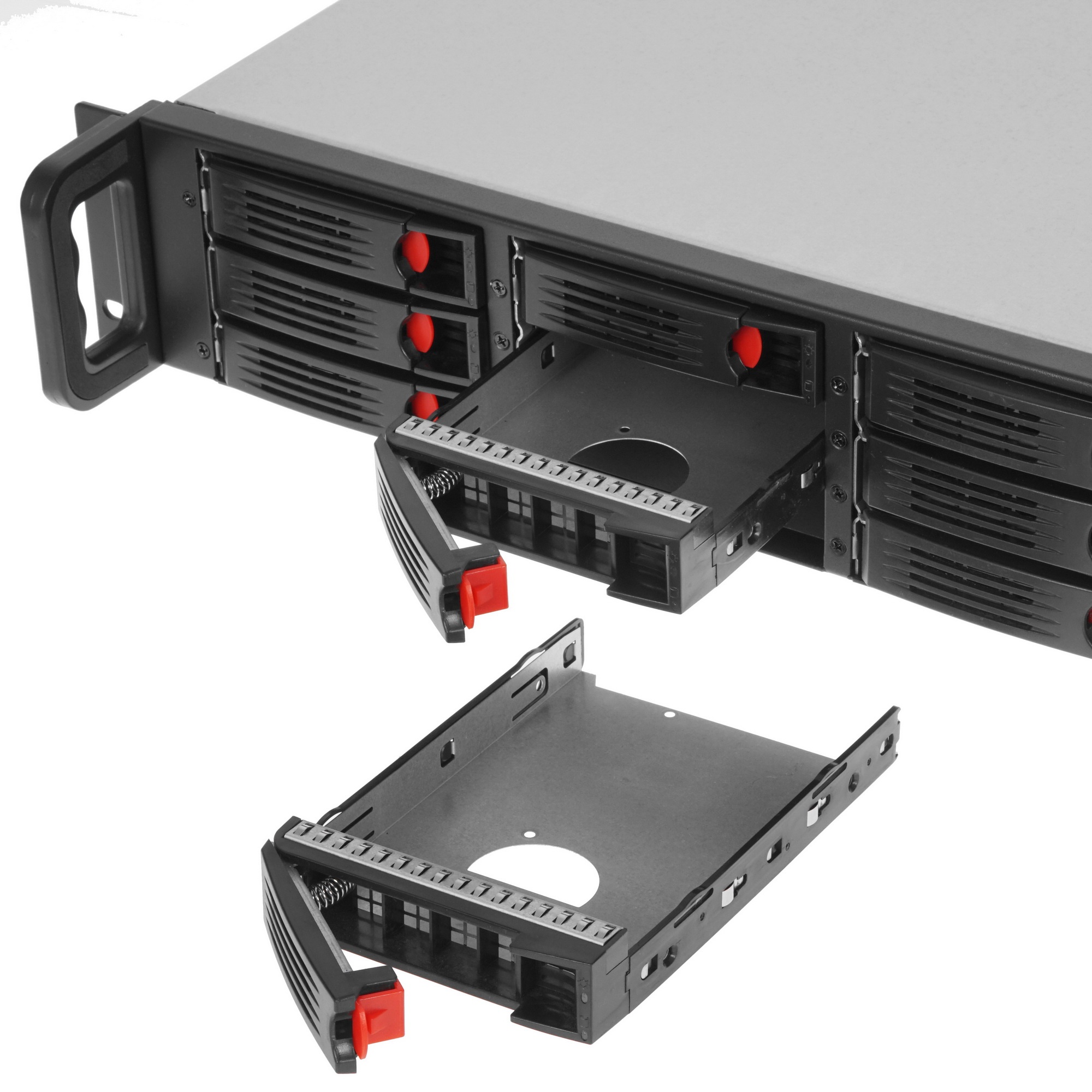Серверный корпус ExeGate Pro EX285225RUS 2U650-HS09 RM 19", высота 2U, глубина 650, БП 2U-800ADS, 9