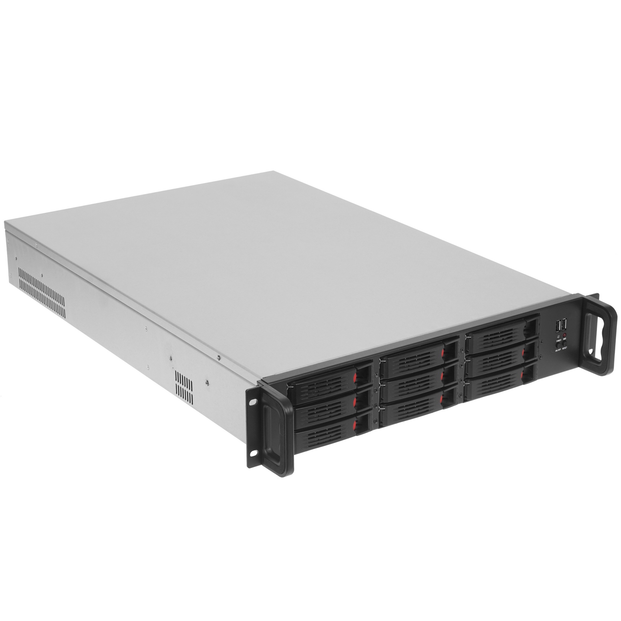 Серверный корпус ExeGate Pro EX285225RUS 2U650-HS09 RM 19", высота 2U, глубина 650, БП 2U-800ADS, 9