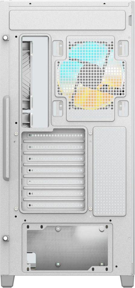 Компьютерный корпус Gigabyte GB-C500PI ST белый без БП ATX 3x120mm 6x140mm 2xUSB3.0 1xUSB3.1 audio b