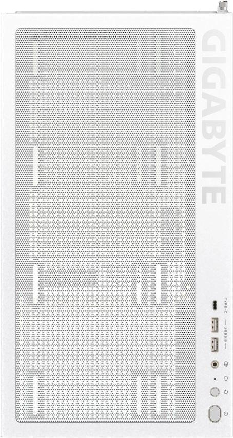 Компьютерный корпус Gigabyte GB-C500PI ST белый без БП ATX 3x120mm 6x140mm 2xUSB3.0 1xUSB3.1 audio b