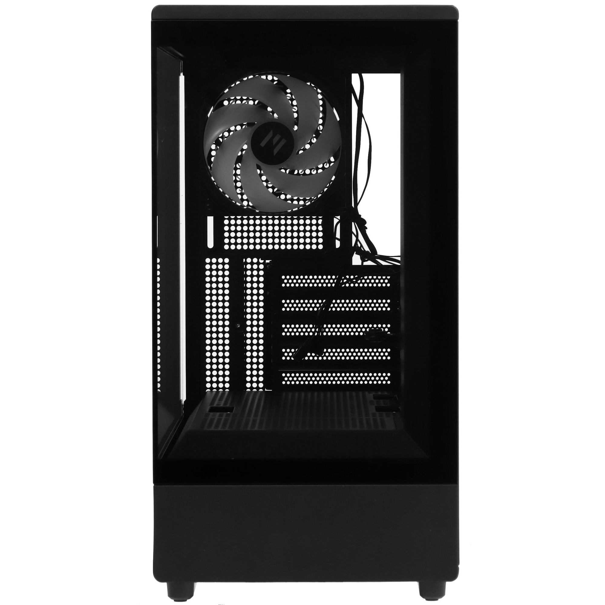Компьютерный корпус ZALMAN P10, MATX, BLACK, WINDOW, 2x3.5", 3x2.5", 1xUSB TYPE-C, 1xUSB3.0, REAR 1x