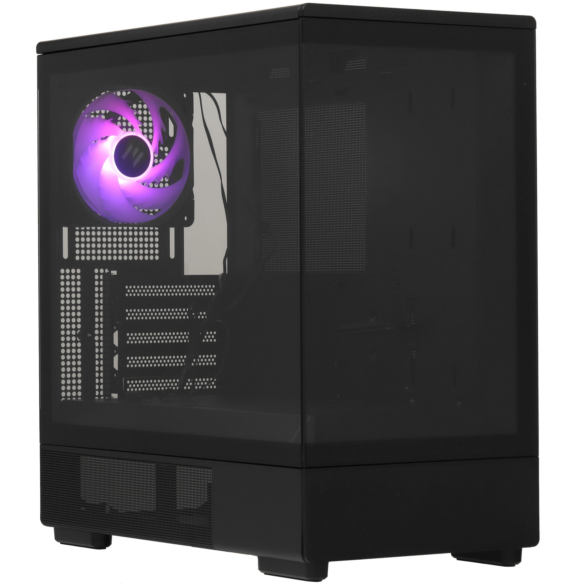 Компьютерный корпус ZALMAN P10, MATX, BLACK, WINDOW, 2x3.5", 3x2.5", 1xUSB TYPE-C, 1xUSB3.0, REAR 1x