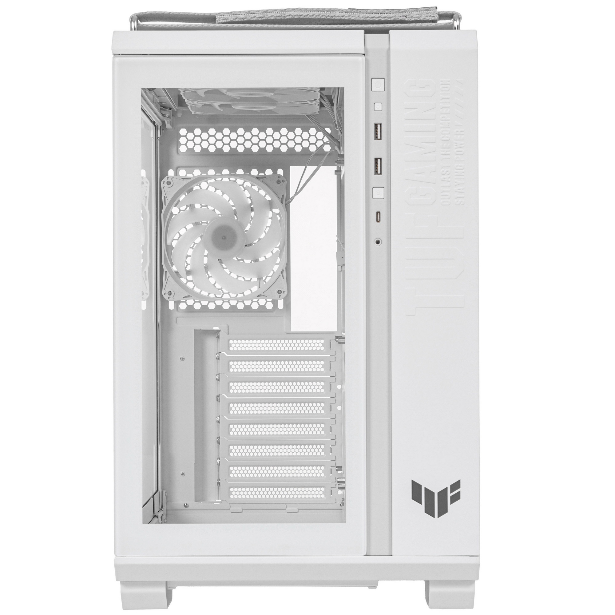 Корпус ASUS TUF GAMING GT502 PLUS TG ARGB WHITE (90DC0093-B19000) GT502 PLUS/WHT/TG