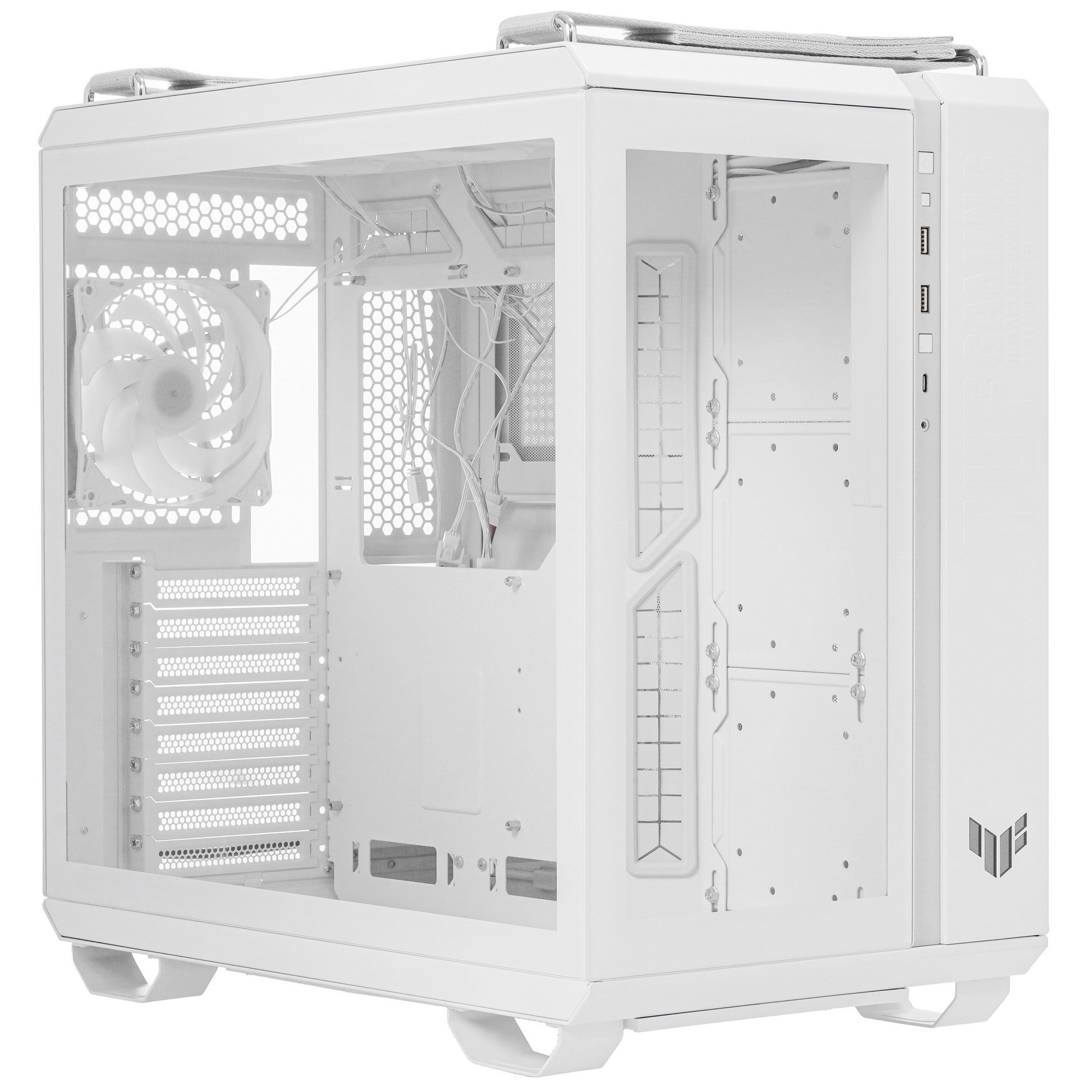 Корпус ASUS TUF GAMING GT502 PLUS TG ARGB WHITE (90DC0093-B19000) GT502 PLUS/WHT/TG
