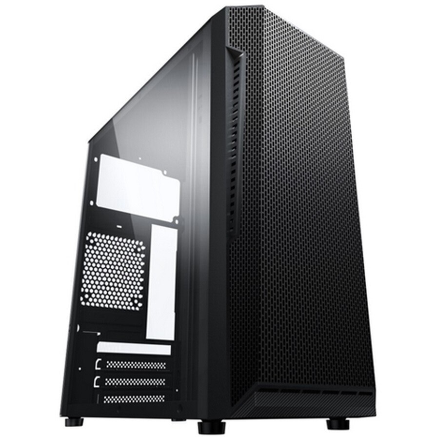 Компьютерный корпус ACD Citadel 104 ATX, Black, USB3.0*1+USB2.0*2+HD audio,3*12cm F1 ARGB fans at fr
