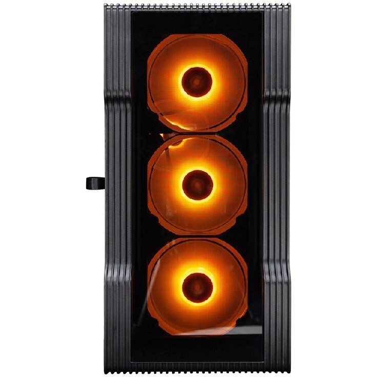 Компьютерный корпус ACD Citadel 104 ATX, Black, USB3.0*1+USB2.0*2+HD audio,3*12cm F1 ARGB fans at fr