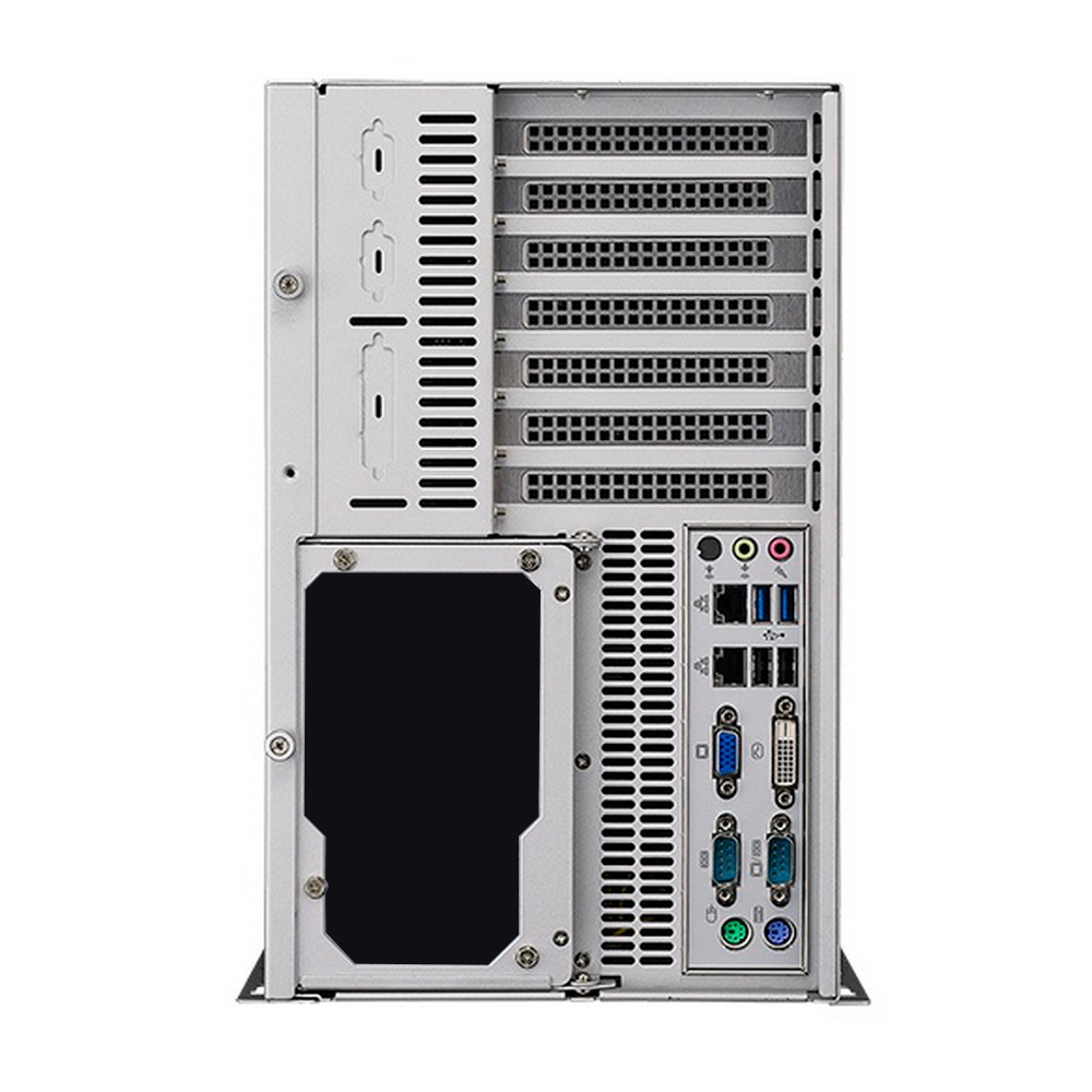 Компьютерный корпус промышленного компьютера Advantech IPC-7130-00B, без источника питания