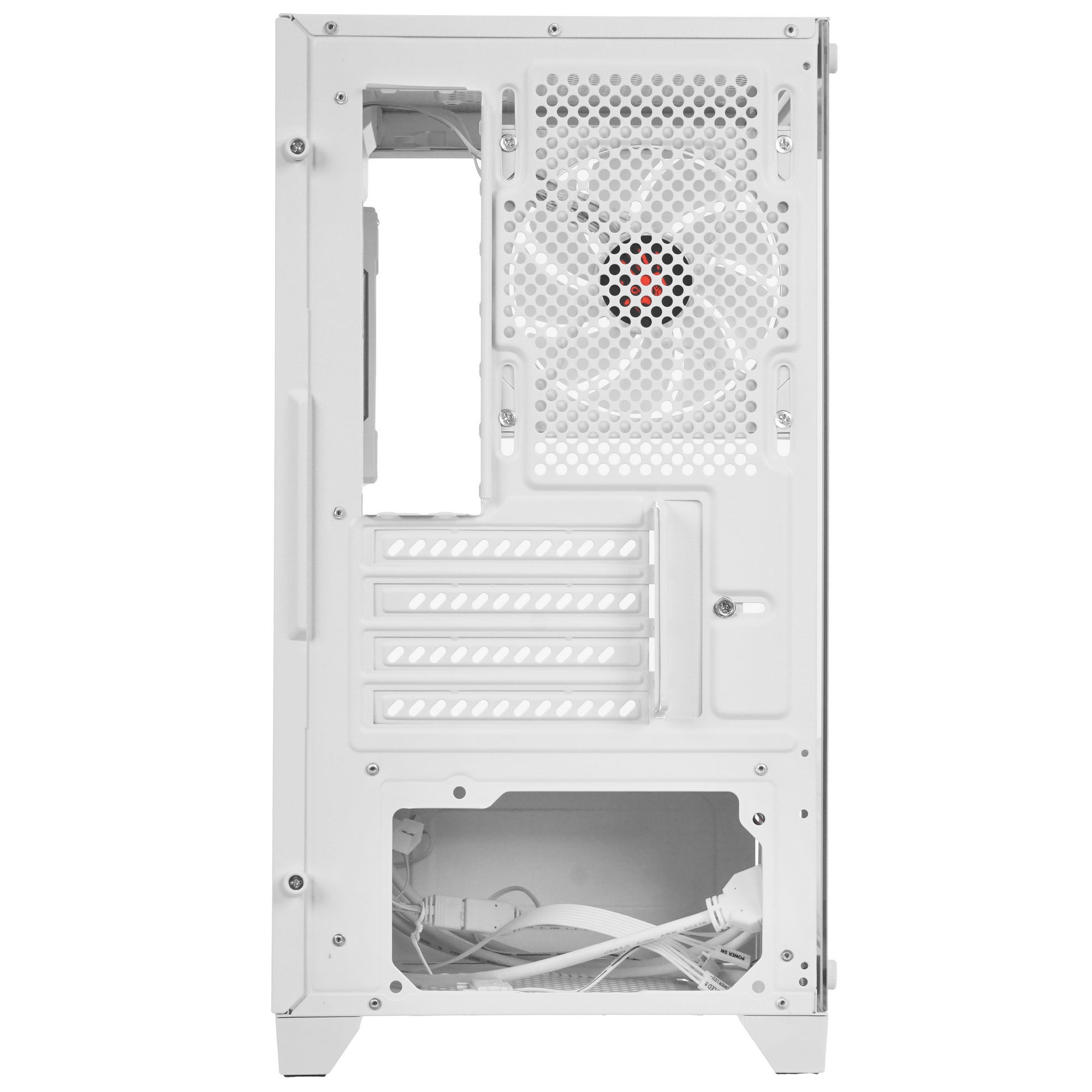 Корпус Bloody BD-CC103F белый без БП mATX 7x120mm 1xUSB2.0 1xUSB3.0 audio bott PSU