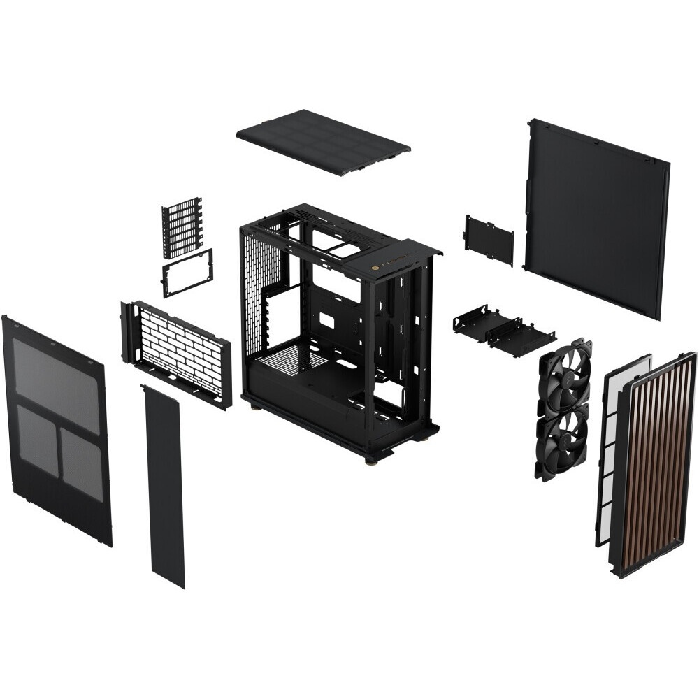 Компьютерный корпус Azza Cast белый без БП ATX 3x120mm 2x140mm 2xUSB3.0 audio bott PSU