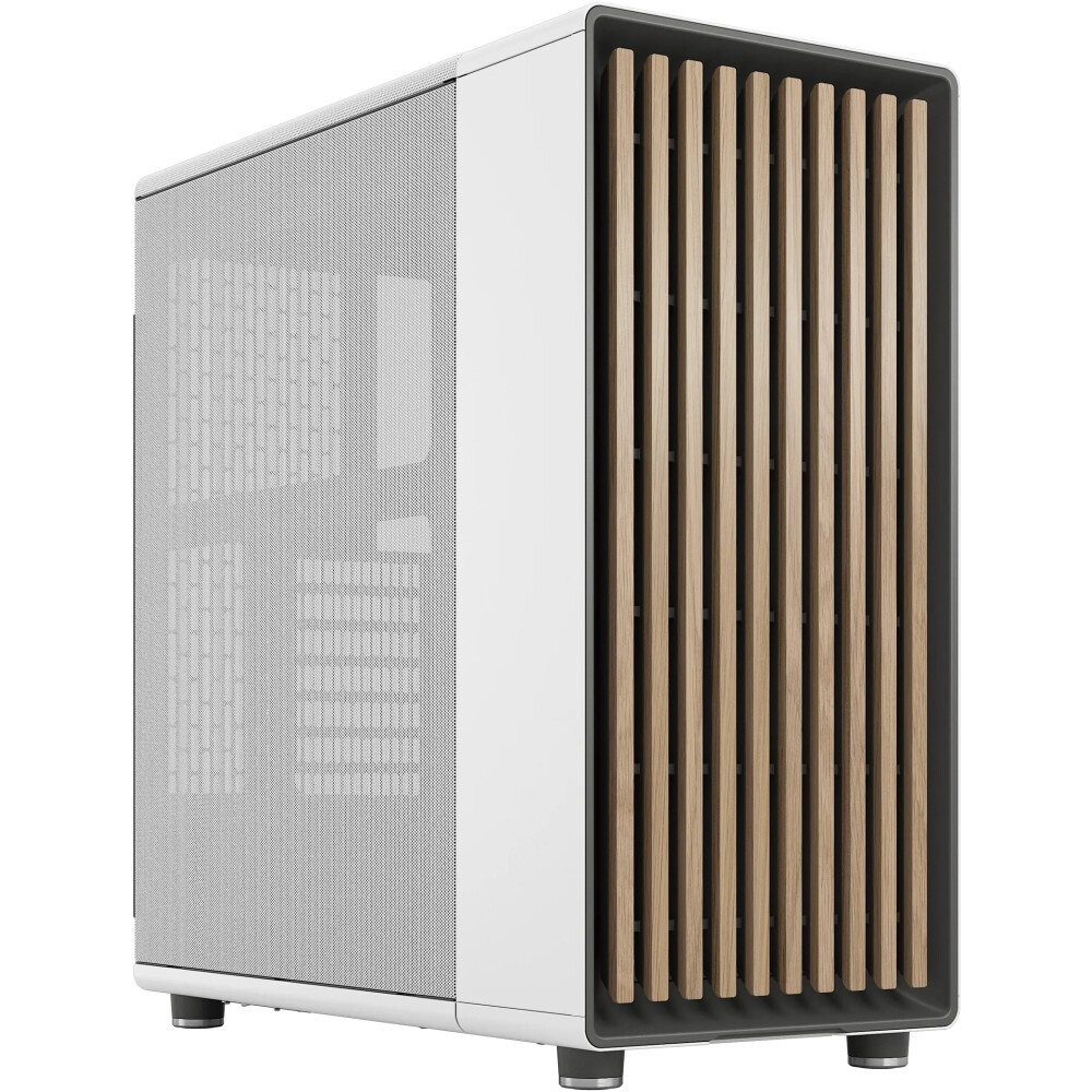 Компьютерный корпус Azza Cast белый без БП ATX 3x120mm 2x140mm 2xUSB3.0 audio bott PSU