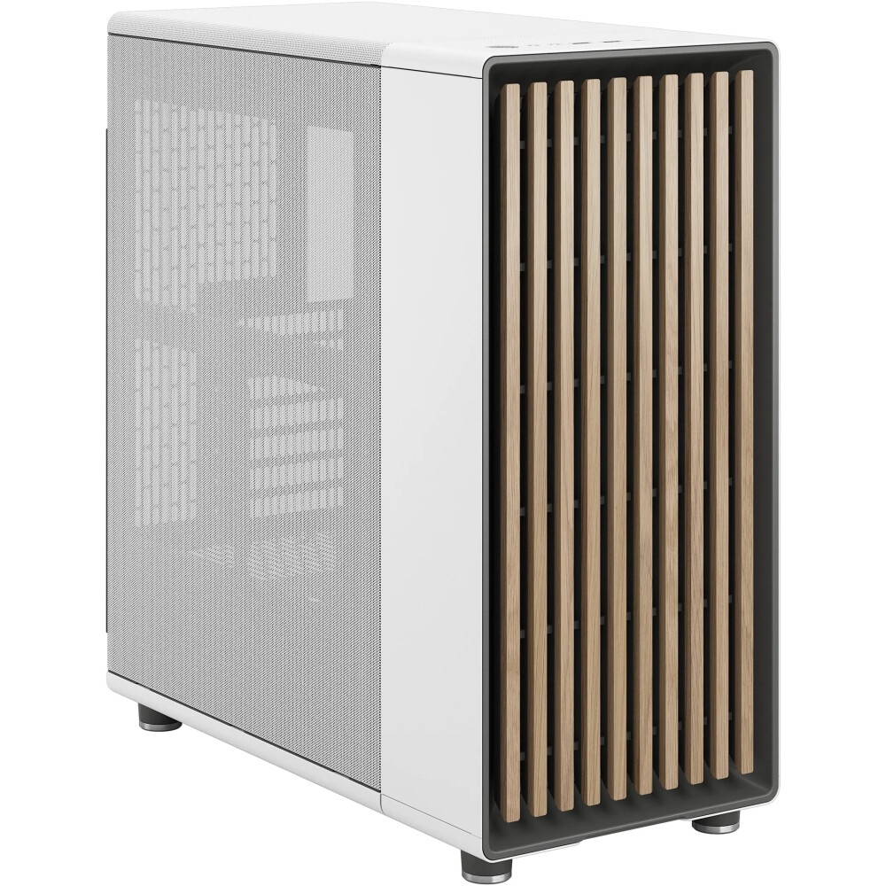 Компьютерный корпус Azza Cast белый без БП ATX 3x120mm 2x140mm 2xUSB3.0 audio bott PSU