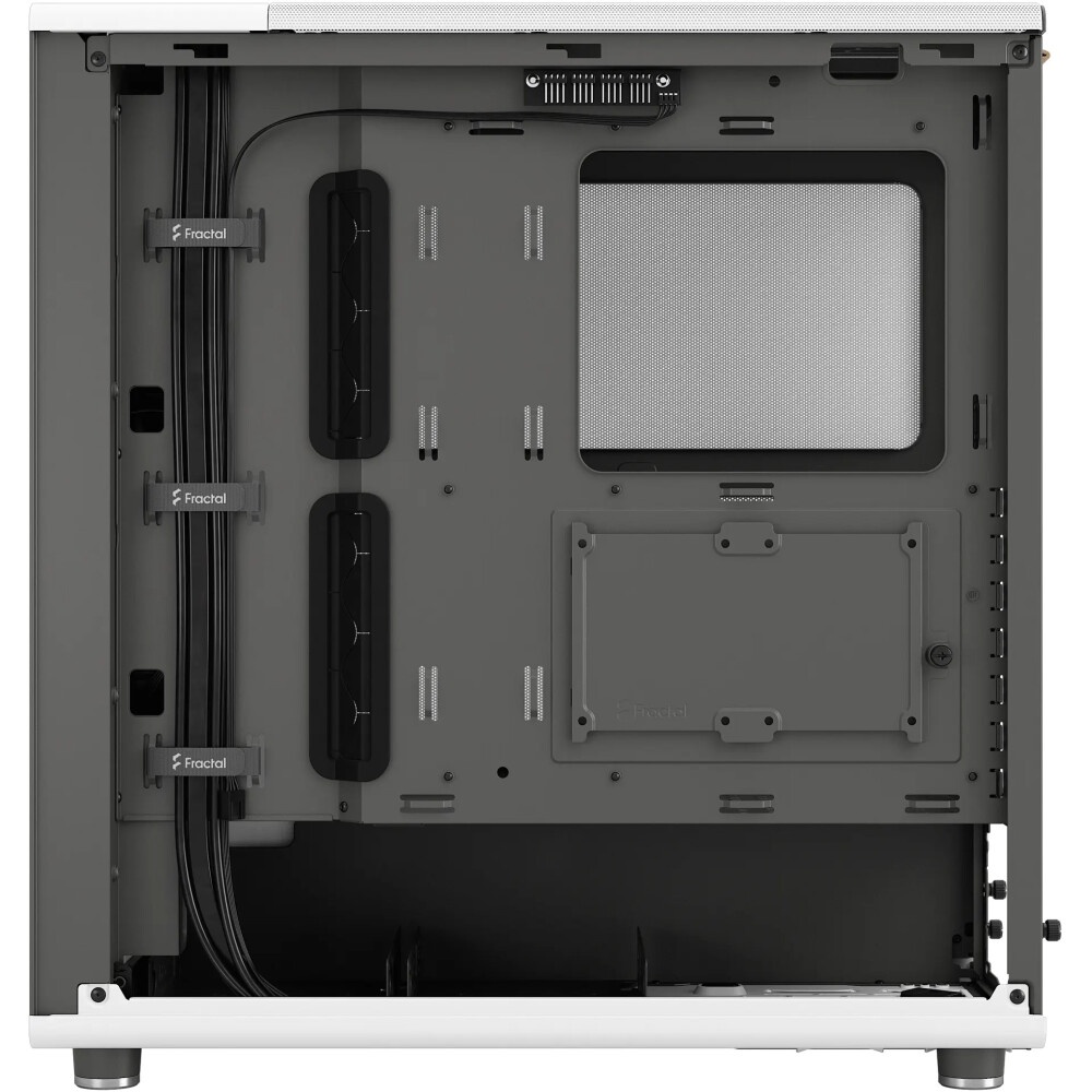 Компьютерный корпус Azza Cast белый без БП ATX 3x120mm 2x140mm 2xUSB3.0 audio bott PSU