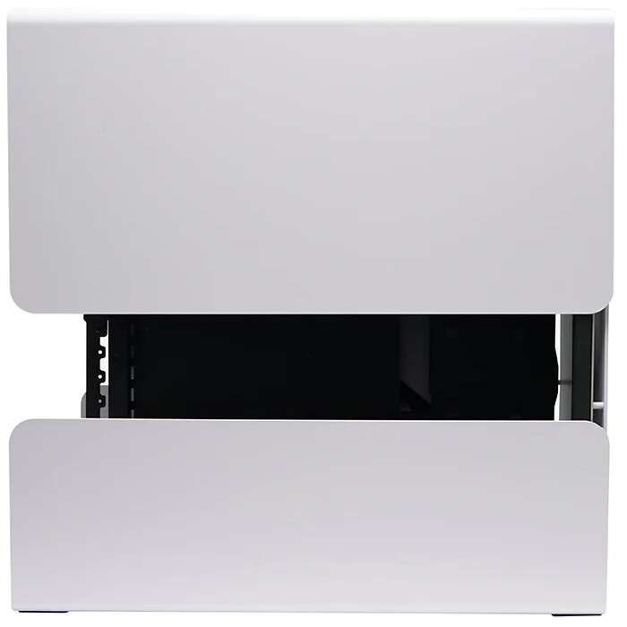 Компьютерный корпус Azza Cast белый без БП ATX 3x120mm 2x140mm 2xUSB3.0 audio bott PSU