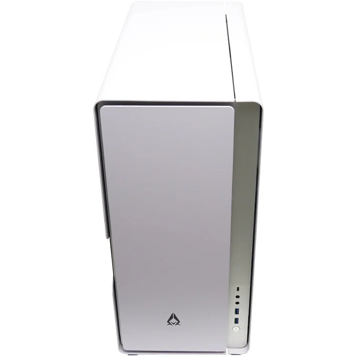 Компьютерный корпус Azza Cast белый без БП ATX 3x120mm 2x140mm 2xUSB3.0 audio bott PSU