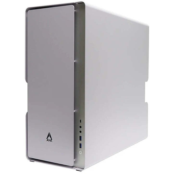 Компьютерный корпус Azza Cast белый без БП ATX 3x120mm 2x140mm 2xUSB3.0 audio bott PSU