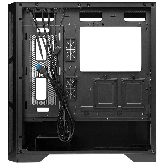 Компьютерный корпус Azza Cast белый без БП ATX 3x120mm 2x140mm 2xUSB3.0 audio bott PSU