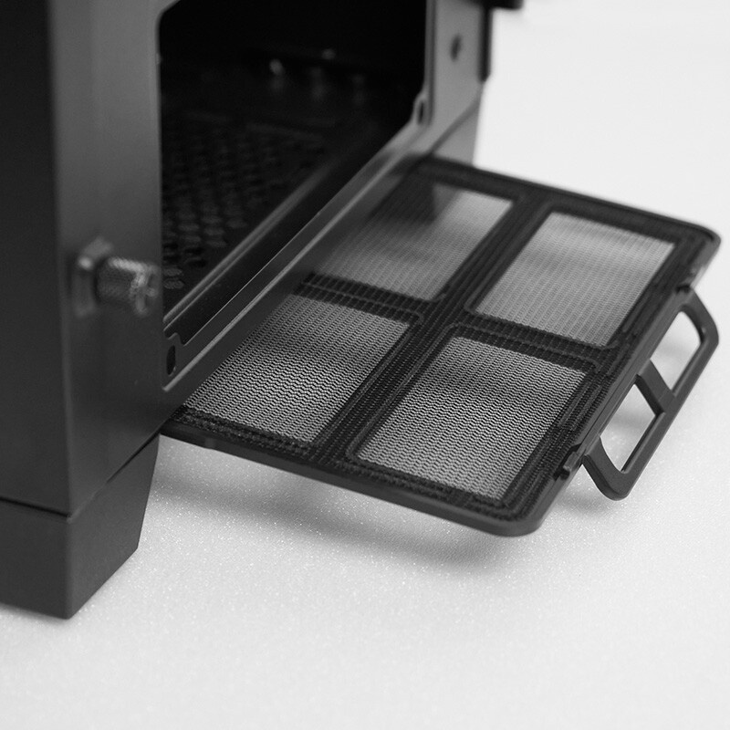 Компьютерный корпус Azza Cast белый без БП ATX 3x120mm 2x140mm 2xUSB3.0 audio bott PSU