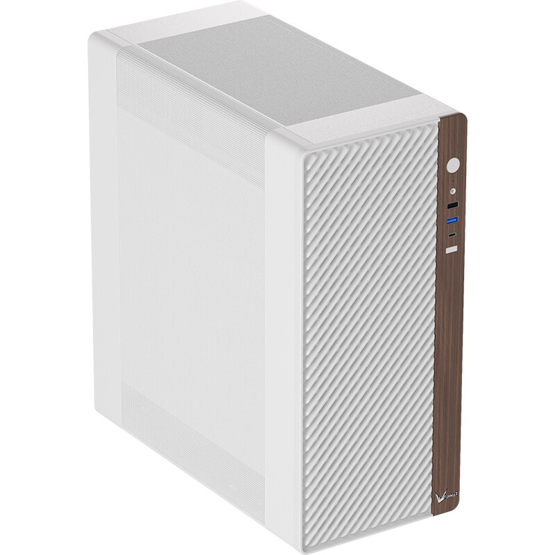 Компьютерный корпус Azza Cast белый без БП ATX 3x120mm 2x140mm 2xUSB3.0 audio bott PSU