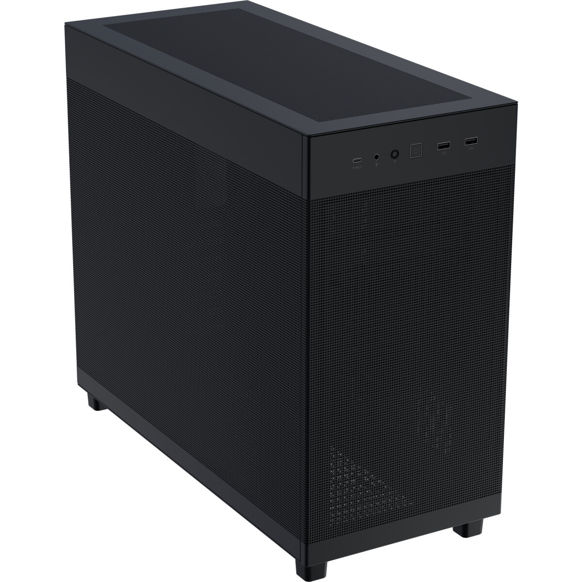 Компьютерный корпус Azza Cast белый без БП ATX 3x120mm 2x140mm 2xUSB3.0 audio bott PSU