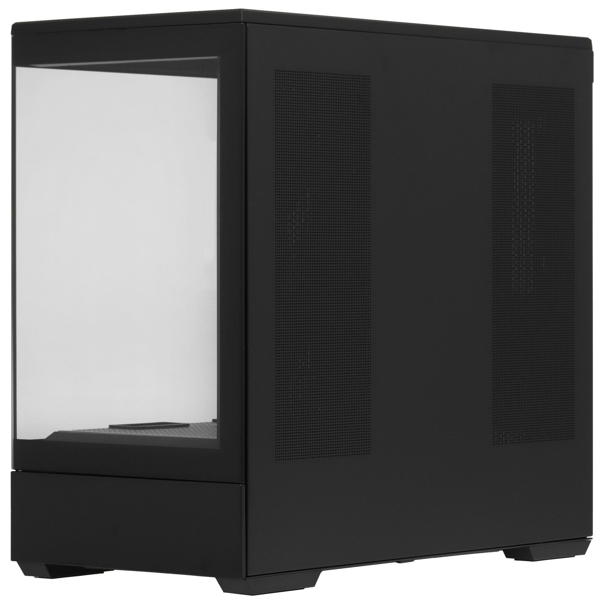 Компьютерный корпус MiniTower Zalman P30 Black (mATX, без БП, ARGB, USB3.2 Type-A + USB3.2 Type-C) (