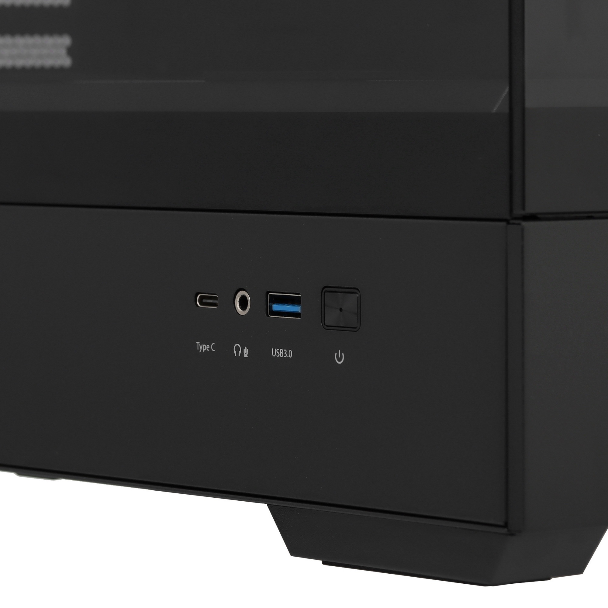 Компьютерный корпус MiniTower Zalman P30 Black (mATX, без БП, ARGB, USB3.2 Type-A + USB3.2 Type-C) (