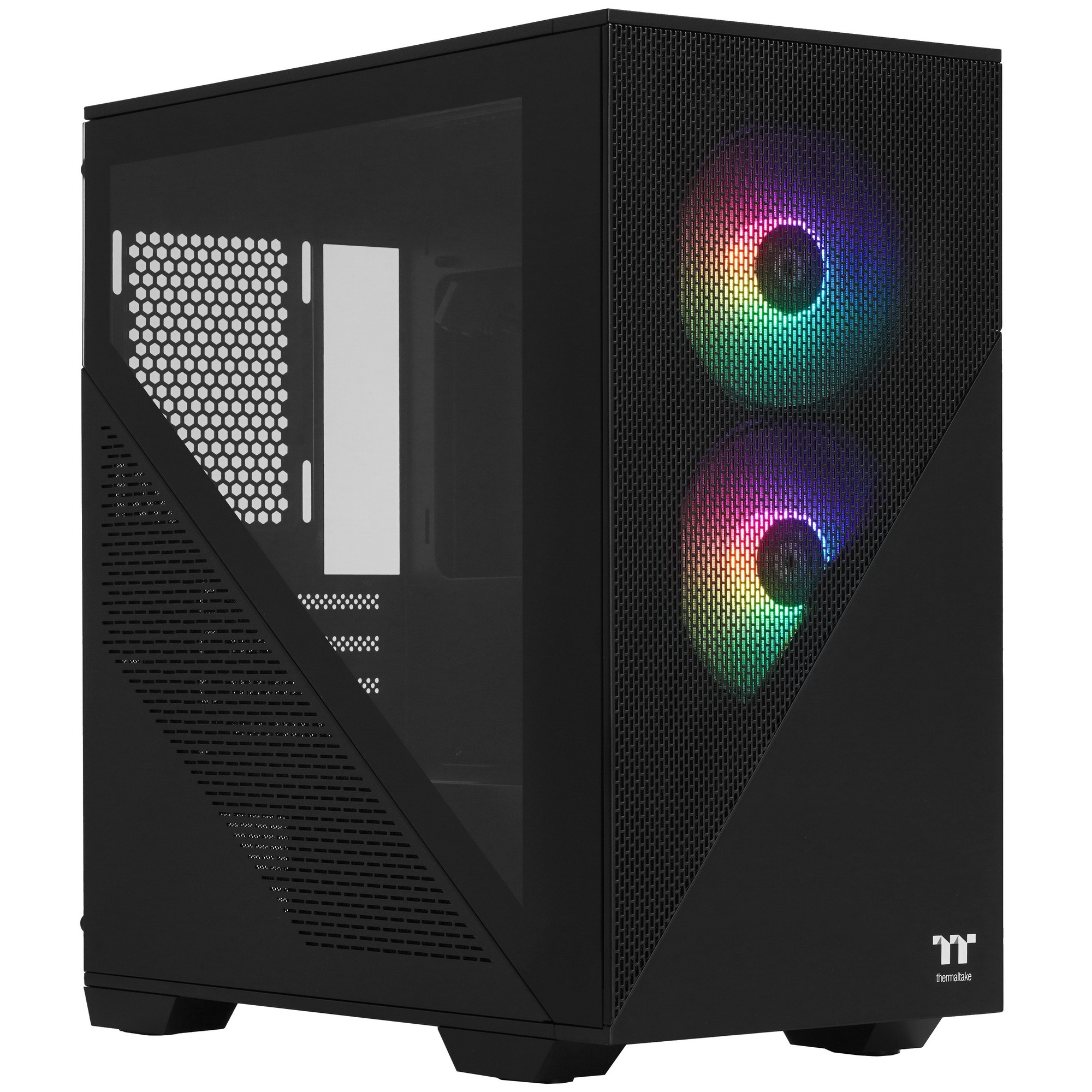 Компьютерный корпус Thermaltake Divider 170 TG ARGB/Black CA-1S4-00S1WN-00 /Win/SPCC/Tempered Glass*