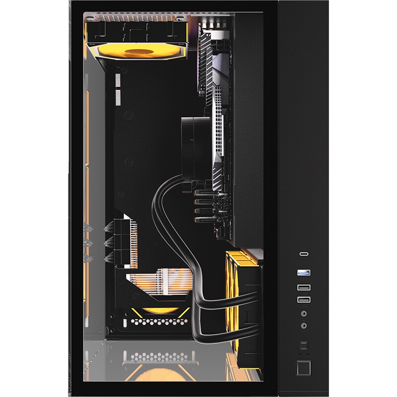 Компьютерный корпус Aerocool / Formula Crystal Z9 FLOE черный без БП ATX 2xUSB3.0 audio bott PSU