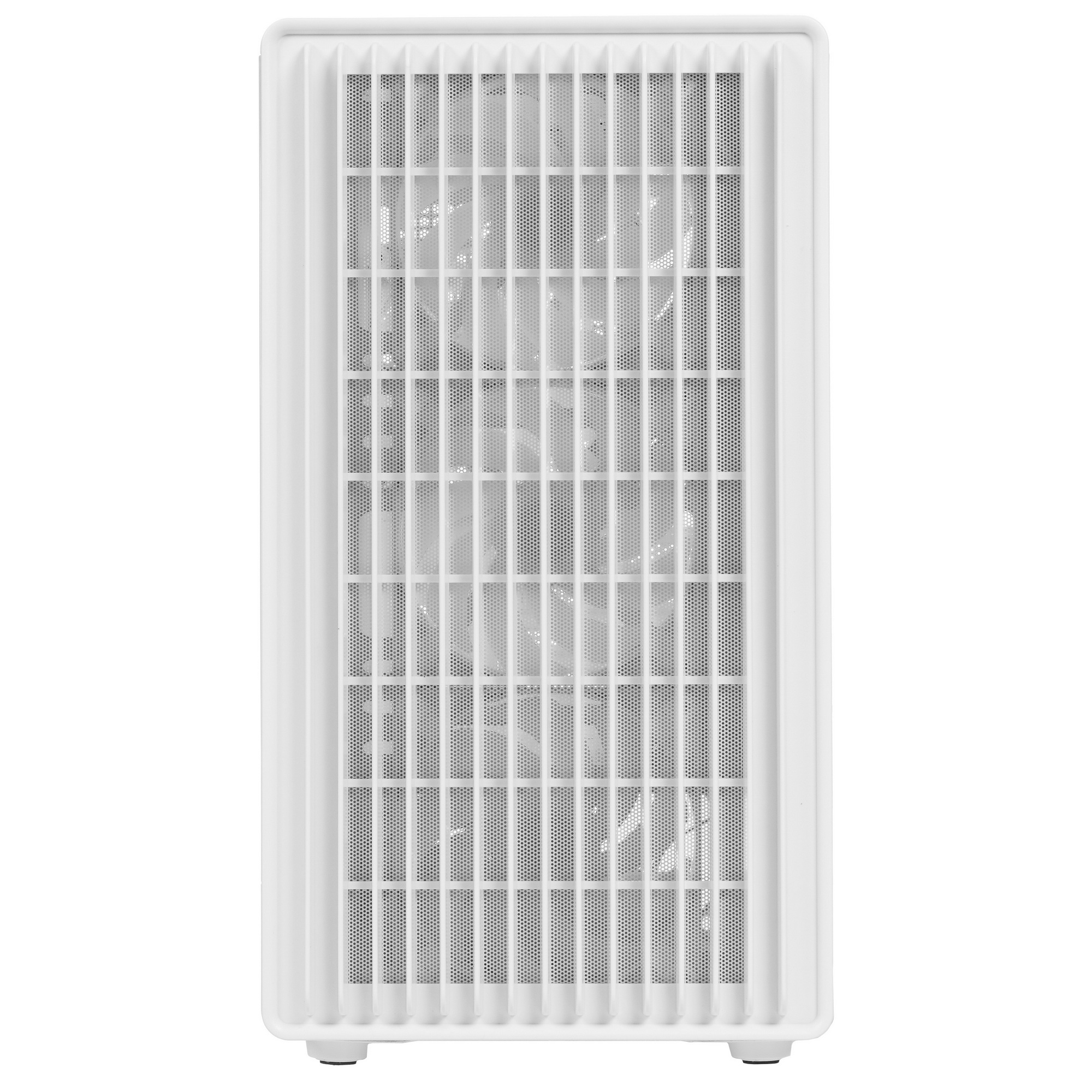 Корпус Powercase Mistral Micro C4W ARGB, Tempered Glass, 4x 120mm ARGB PWM Fan, белый, mATX (CMMCW-A