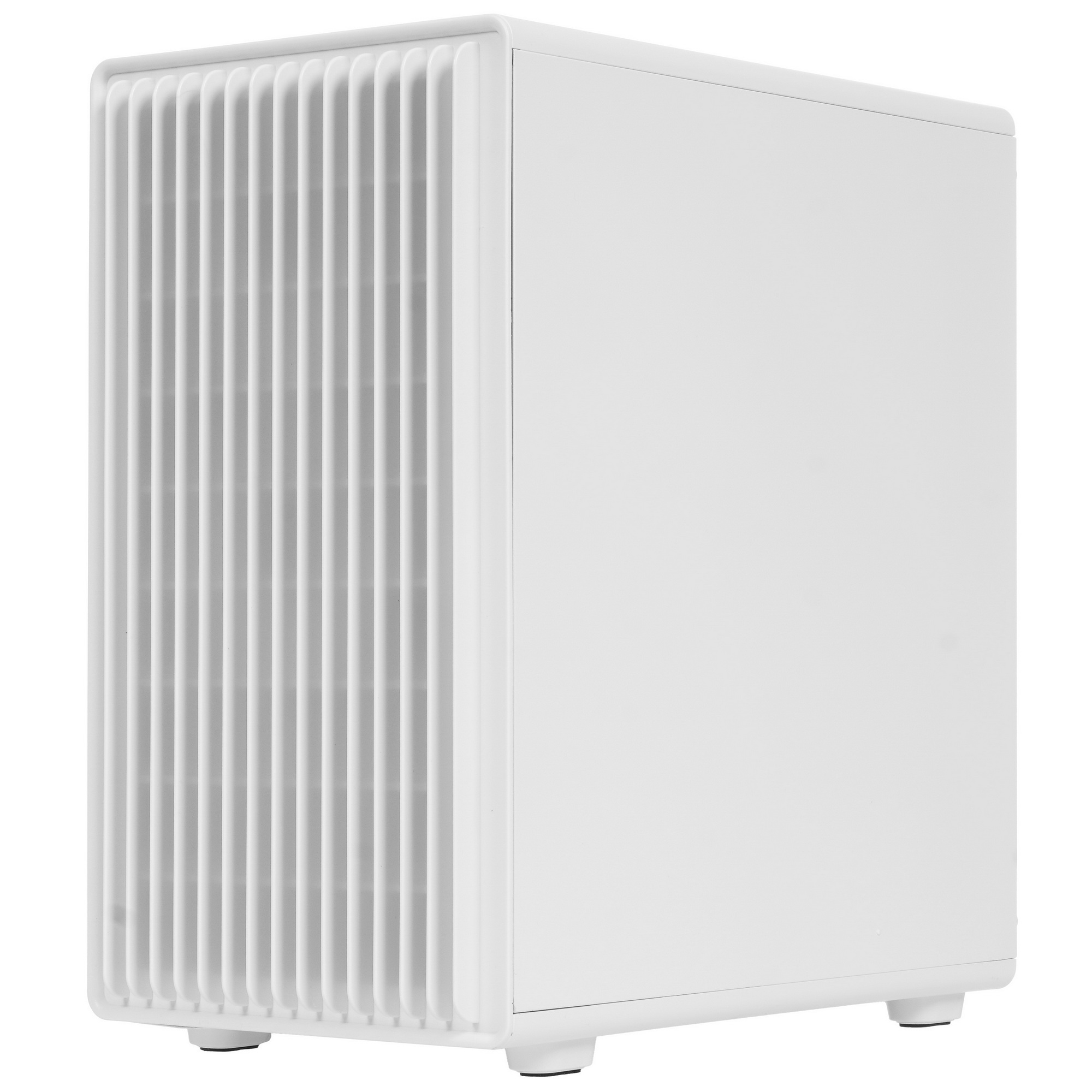 Корпус Powercase Mistral Micro C4W ARGB, Tempered Glass, 4x 120mm ARGB PWM Fan, белый, mATX (CMMCW-A