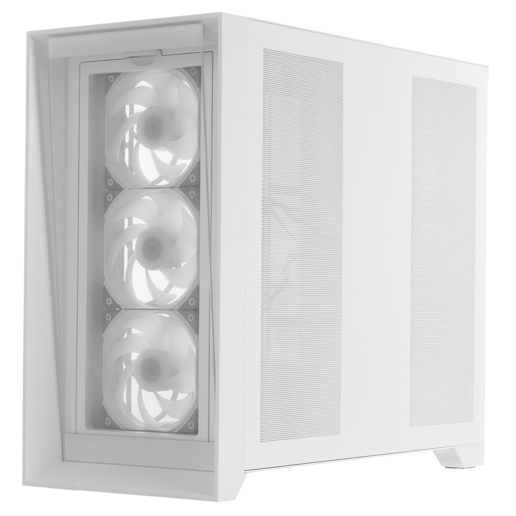 Компьютерный корпус ACD Lagrange; ATX, White, FANS: 120mm ARGB: 3 Top + 1 Rear + HUB. Drive bay int: