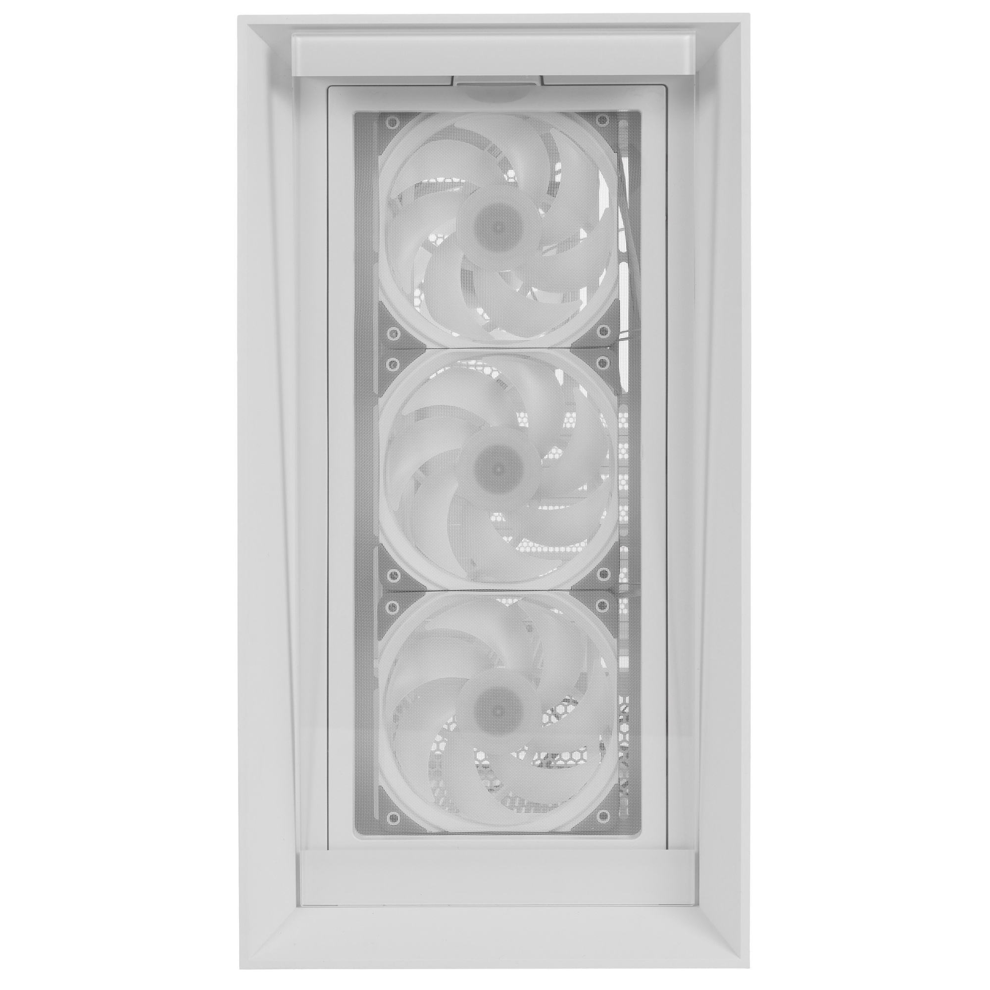 Компьютерный корпус ACD Lagrange; ATX, White, FANS: 120mm ARGB: 3 Top + 1 Rear + HUB. Drive bay int:
