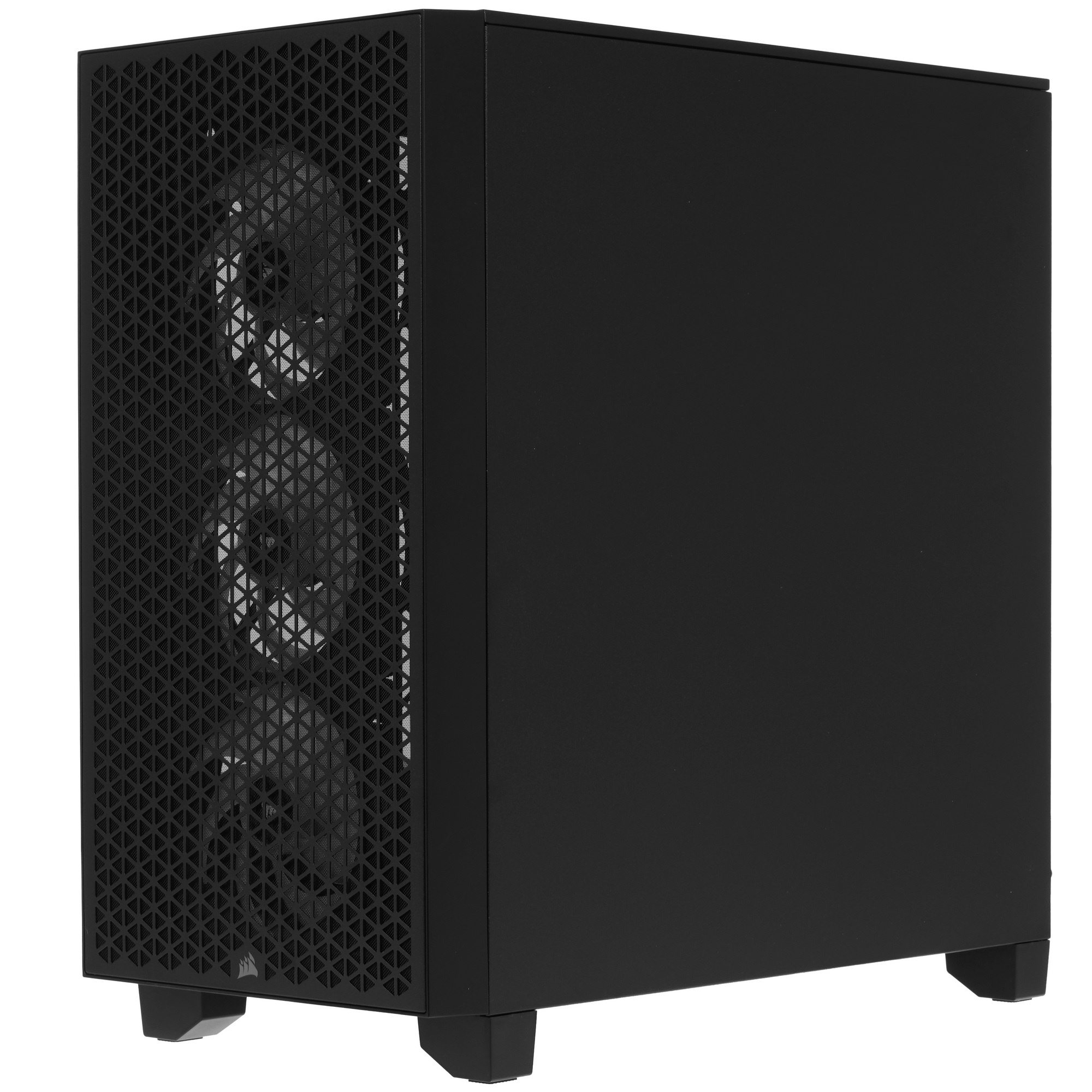 Корпус без блока питания Corsair 3000D RGB Airflow, Midi-Tower, TG, 3x120mm RGB, 2xUSB-A 3.2, E-ATX,