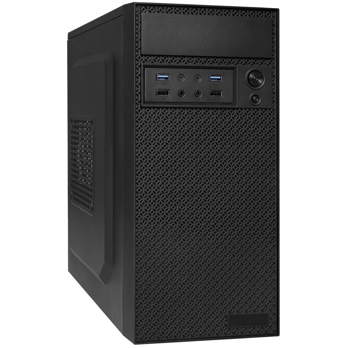 Корпус Minitower ExeGate BAA-109U2-AA500 (mATX, БП AA500 с вент. 8см, 2*USB+2*USB3.0, аудио, черный)