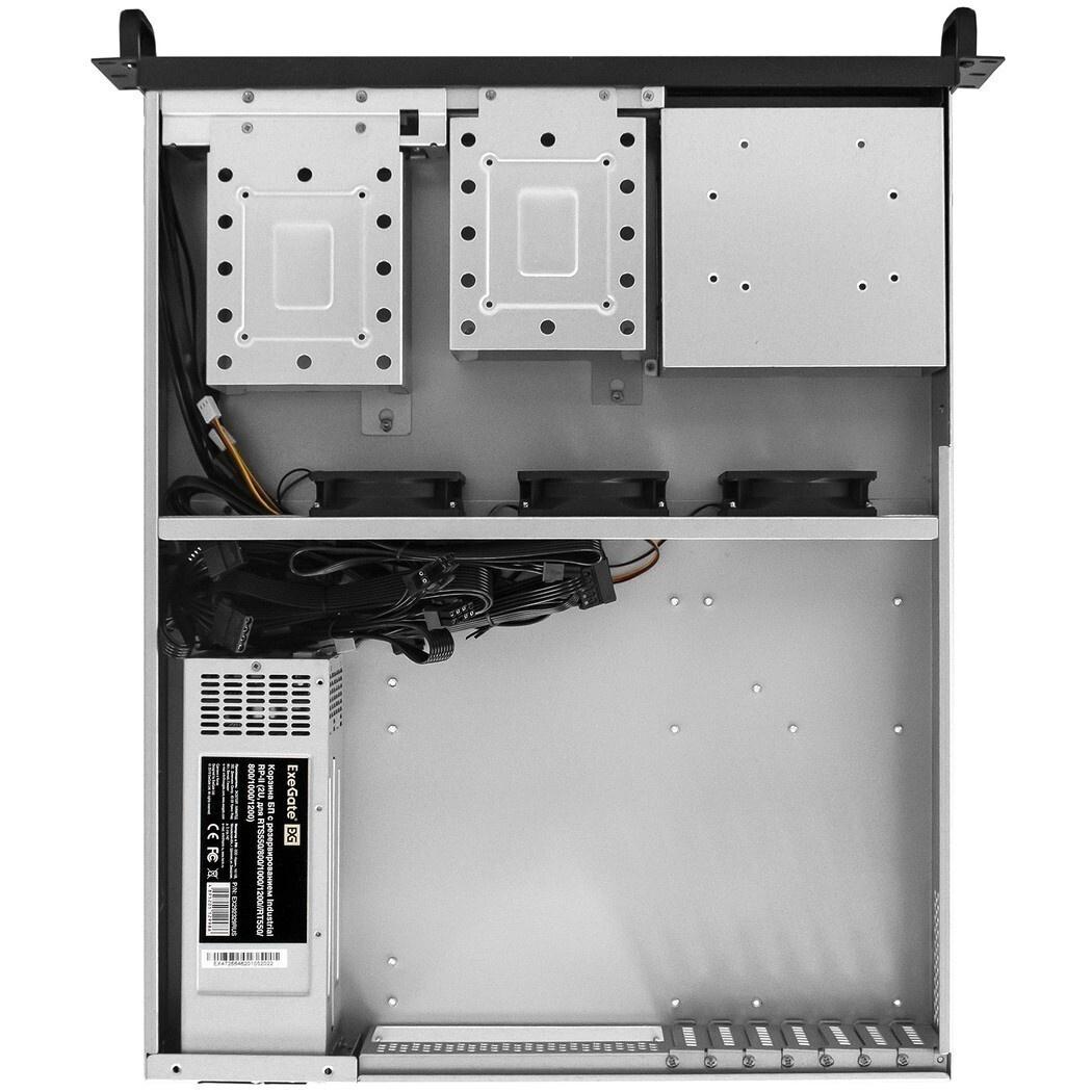 Серверный корпус ExeGate EX293580RUS Pro 4U660-HS24 RM 19", высота 4U, глубина 660, БП 900ADS, 24xH