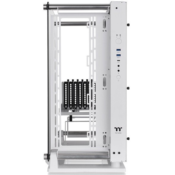 Компьютерный корпус Thermaltake Core P3 TG PRO белый без БП ATX 3x120mm 3x140mm 2xUSB2.0 2xUSB3.0 au