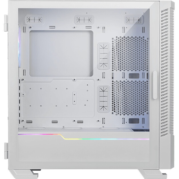 Компьютерный корпус Thermaltake Core P3 TG PRO белый без БП ATX 3x120mm 3x140mm 2xUSB2.0 2xUSB3.0 au
