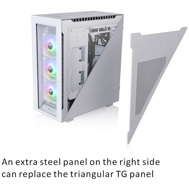 Компьютерный корпус Thermaltake Core P3 TG PRO белый без БП ATX 3x120mm 3x140mm 2xUSB2.0 2xUSB3.0 au