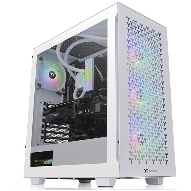 Компьютерный корпус Thermaltake Core P3 TG PRO белый без БП ATX 3x120mm 3x140mm 2xUSB2.0 2xUSB3.0 au