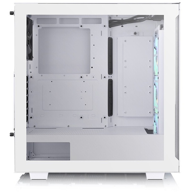 Компьютерный корпус Thermaltake Core P3 TG PRO белый без БП ATX 3x120mm 3x140mm 2xUSB2.0 2xUSB3.0 au