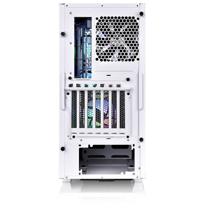 Компьютерный корпус Thermaltake Core P3 TG PRO белый без БП ATX 3x120mm 3x140mm 2xUSB2.0 2xUSB3.0 au
