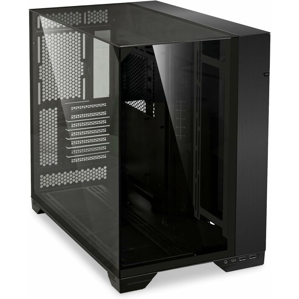 Компьютерный корпус Lian-Li O11 Vision черный без БП ATX 8x120mm 5x140mm 2xUSB3.0 audio bott PSU