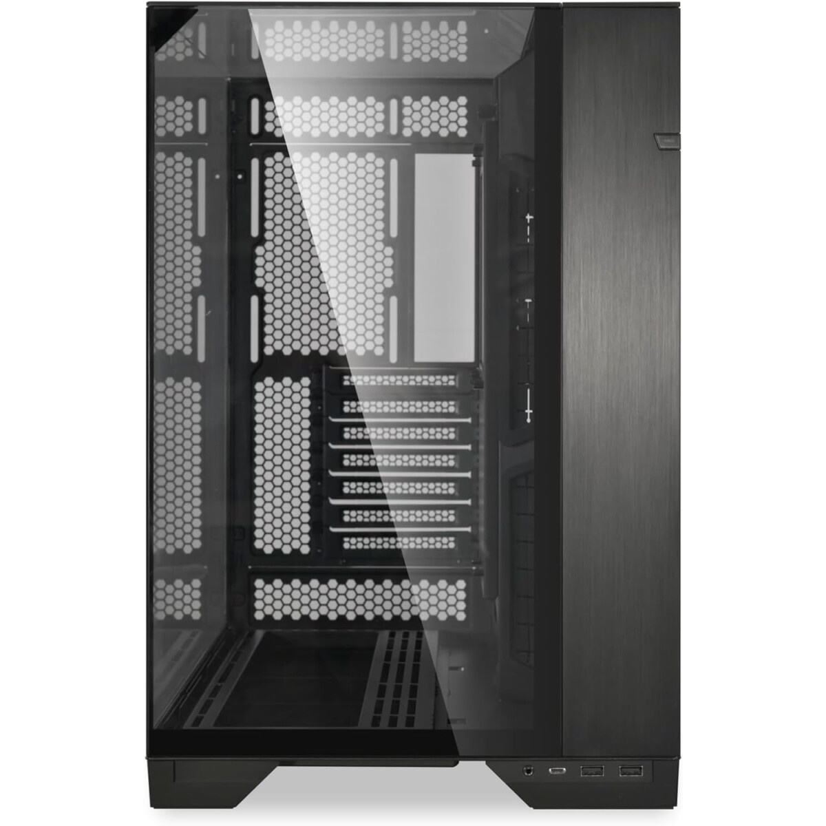 Компьютерный корпус Lian-Li O11 Vision черный без БП ATX 8x120mm 5x140mm 2xUSB3.0 audio bott PSU