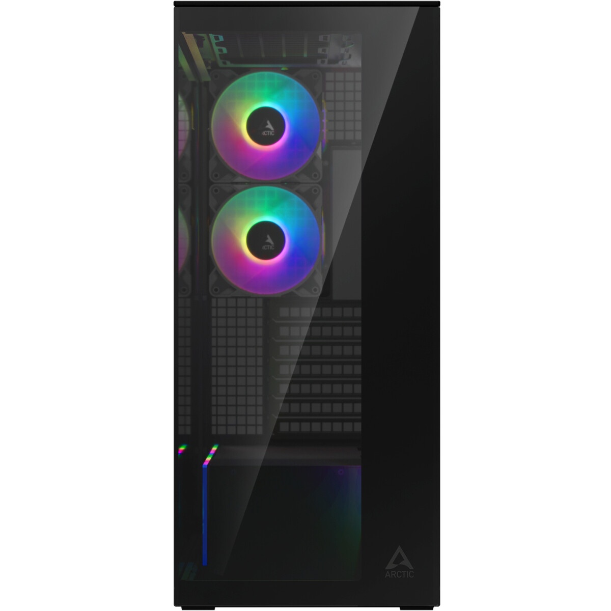 Компьютерный корпус Lian-Li O11 Vision черный без БП ATX 8x120mm 5x140mm 2xUSB3.0 audio bott PSU