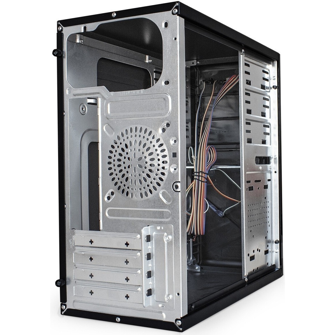 Компьютерный корпус Exegate EX284032RUS Minitower BA-203U Black, mATX, , 2*USB+1*USB3.0, Aud