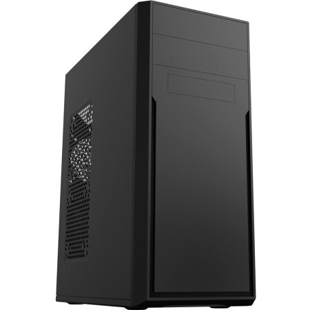 Корпус c блоком питания 500 Ватт/ Case Foxline FL-302-FZ500R ATX case, black, w/PSU 500W 12cm, w/2xU