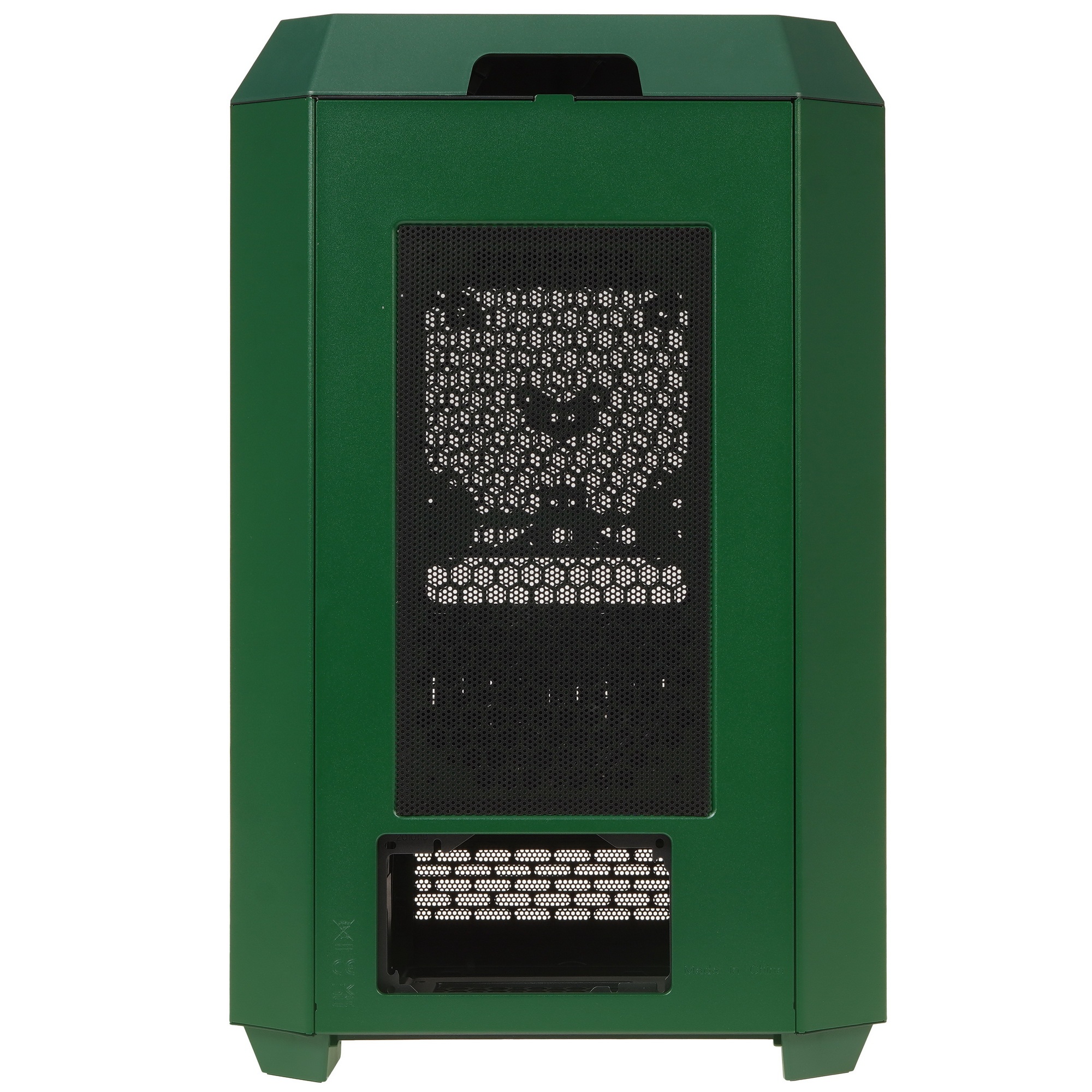 Компьютерный корпус Thermaltake The Tower 300 Racing Green зеленый без БП miniITX 8x120mm 6x140mm 2x