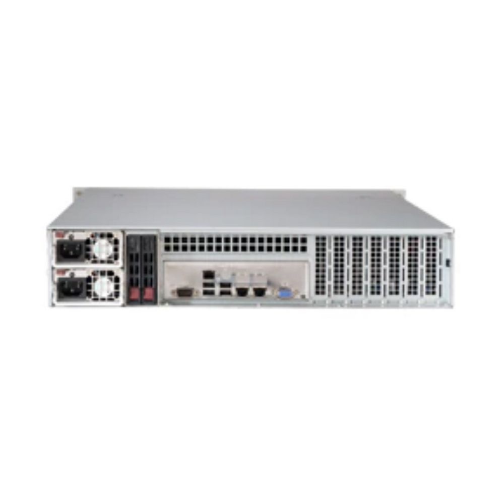 Корпус SuperMicro CSE-826BAC12-R1K23LPB 2U, 2x1200W, 12x3.5" bay SAS3/SATA/NVMe4 7xLP, RM