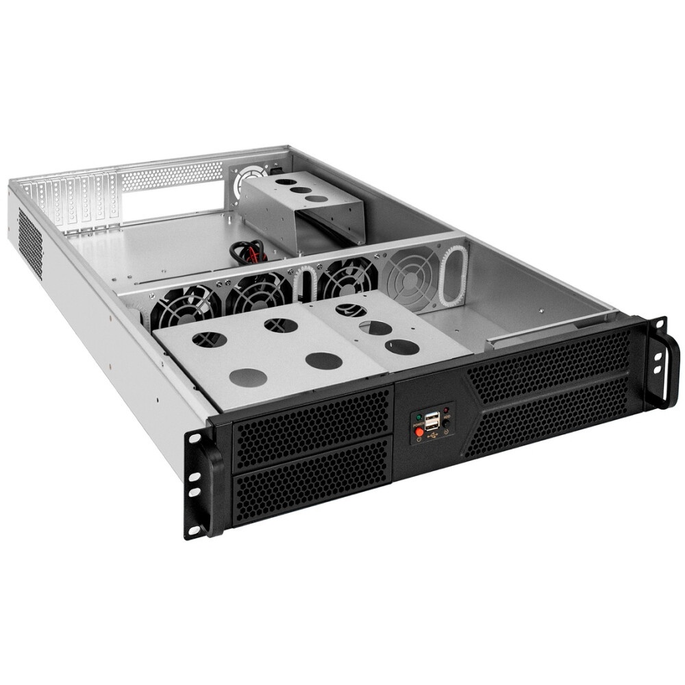 Серверный корпус ExeGate Pro 2U650-05 (RM 19", высота 2U, глубина 650, без БП, 2*USB)