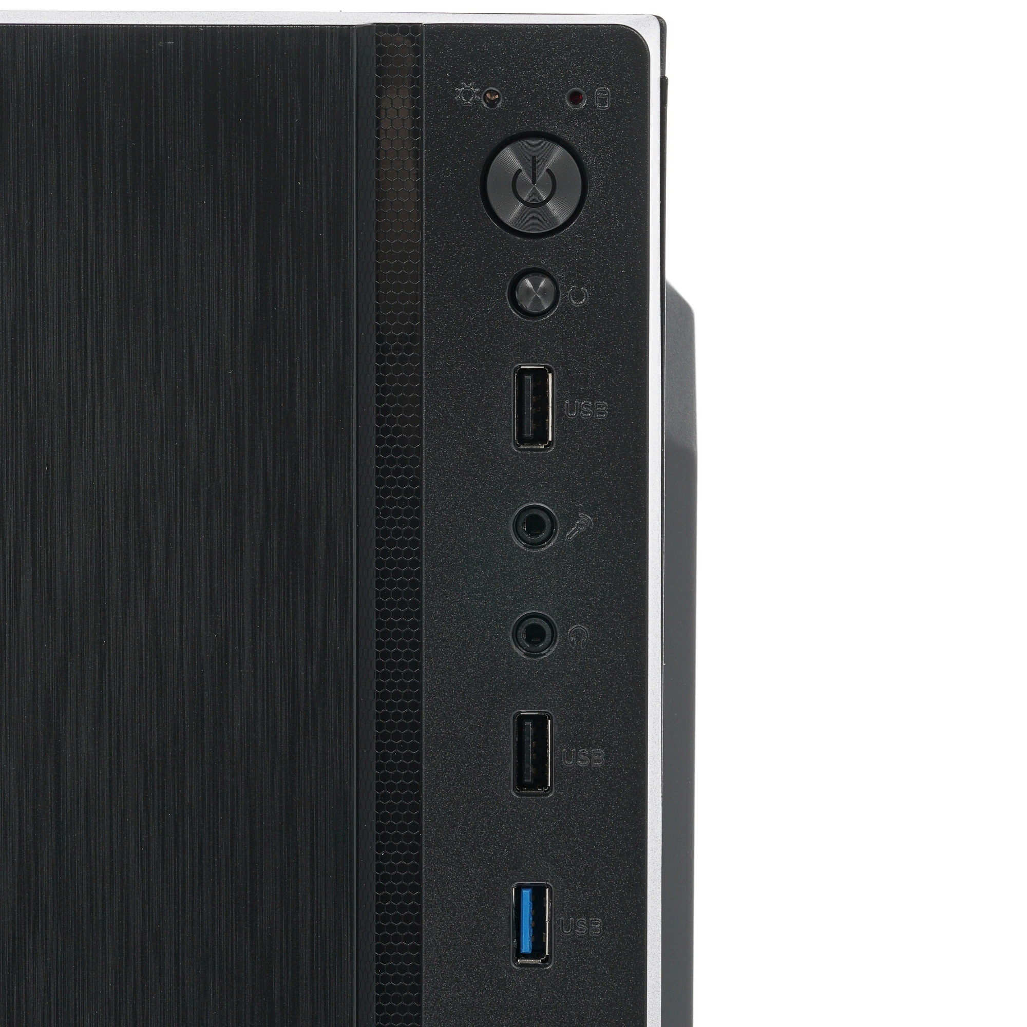 Компьютерный корпус Ginzzu B200 1*USB 3.0,2*USB 2.0,AU  w/o PSU