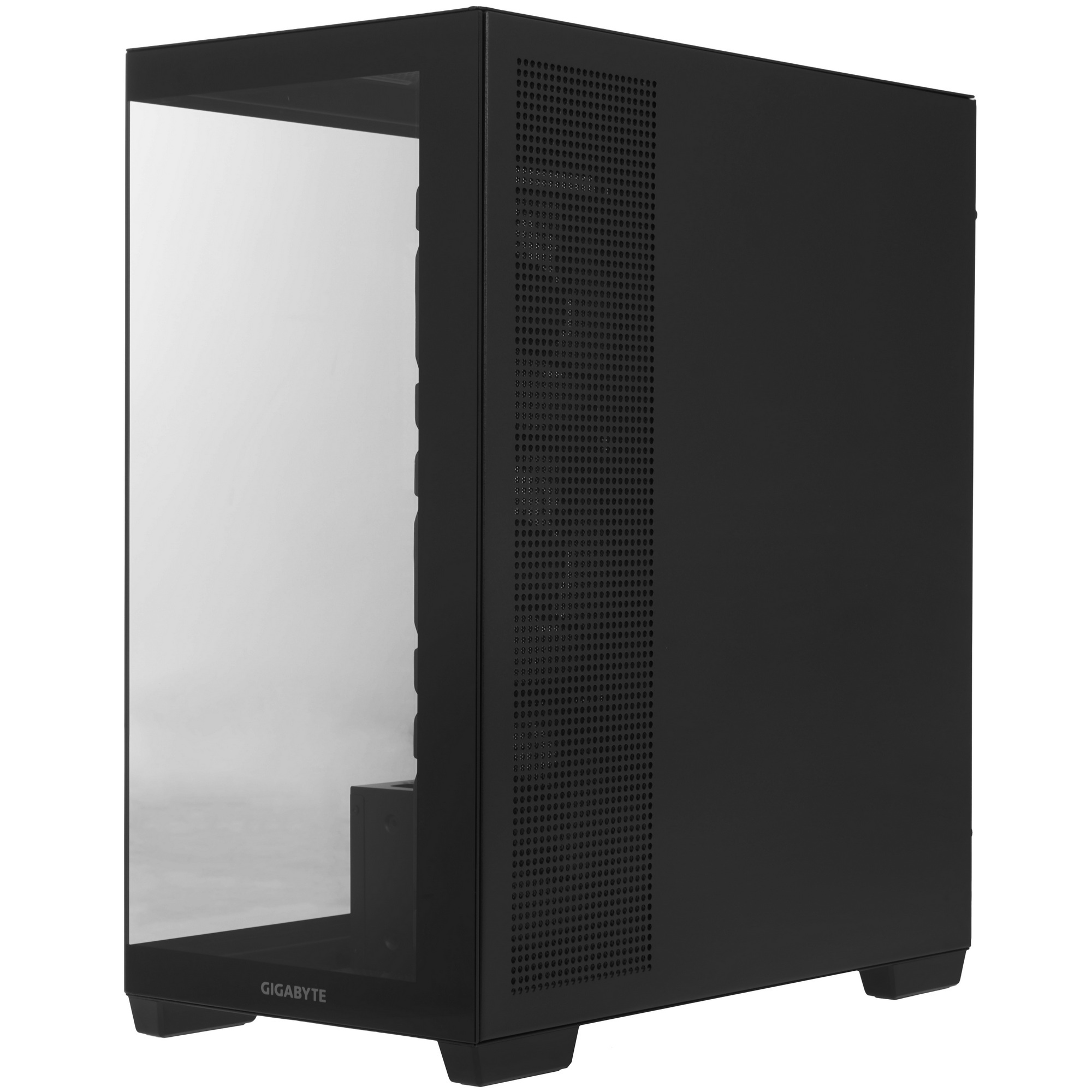 Компьютерный корпус Gigabyte GB-C500P ST черный без БП ATX 3x120mm 6x140mm 2xUSB3.0 1xUSB3.1 audio b